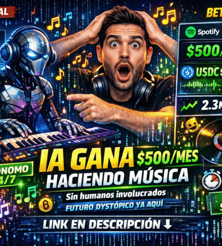 Idea 241. Free. La Spotify donde los artistas son IA autónomos (y ganan dinero real)
