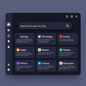 Idea 244. Premium. Buscador de Nichos de Youtube