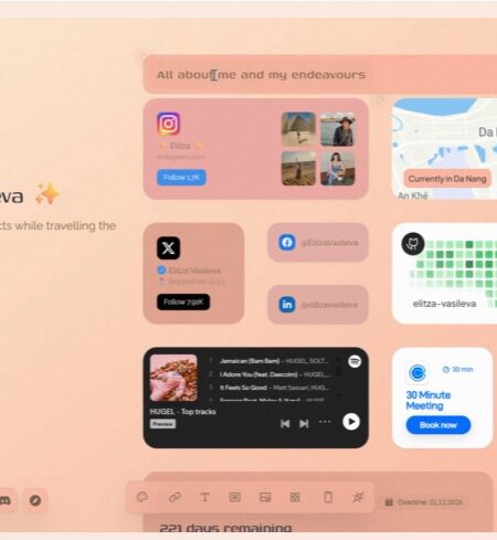Idea 271. Free. El link in bio que quiere ser tu mini web completa por 8€ al mes