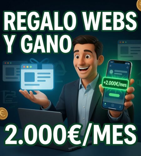 Idea 277. Generamos más de mil euros al mes regalando webs