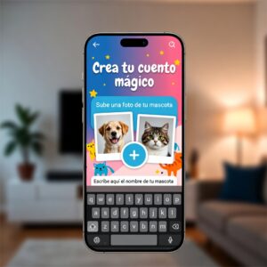 Idea 281. Free. Plataforma que genera cuentos infantiles personalizados con la mascota familiar como protagonista