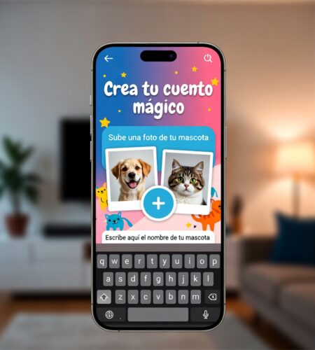 Idea 281. Free. Plataforma que genera cuentos infantiles personalizados con la mascota familiar como protagonista